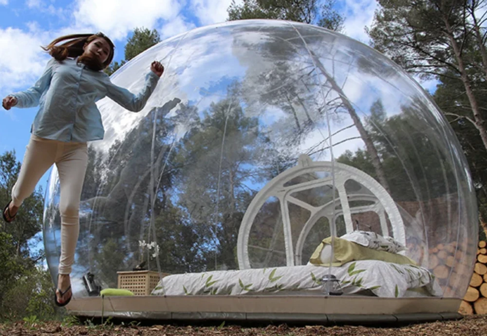 inflatable transparent bubble tent